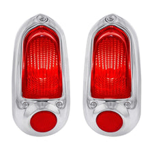 Load image into Gallery viewer, United Pacific Tail Light Assembly Set For 1949-1950 Chevy Passenger Cars