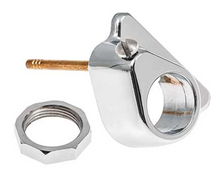 Load image into Gallery viewer, OER Right Hand Chrome Wiper Tower Bezel and Nut For 1955-1959 Chevy/GMC Trucks