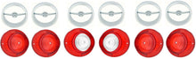 Load image into Gallery viewer, OER Tail Lamp Lens and Bezel Set 1963 Chevy Bel Air Biscayne and Impala Models