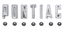 Load image into Gallery viewer, Diecast Hood Letter Set For 1962 Pontiac Tempest Models Made in the USA