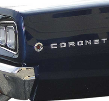 Load image into Gallery viewer, OER Zinc Diecast Quarter Panel Letter Emblem Set For 1968 Dodge Coronet Models