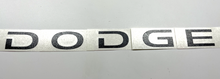 Load image into Gallery viewer, Flat Black "DODGE" Lettering Emblem Overlay Decal For 2008-2014 Dodge Challenger