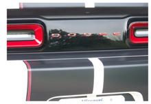 Load image into Gallery viewer, Flat Black "DODGE" Lettering Emblem Overlay Decal For 2015-2023 Dodge Challenger