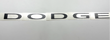 Load image into Gallery viewer, Flat Black Dodge Trunk Lettering Overlay Decal For 2011-2023 Dodge Charger