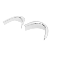 Load image into Gallery viewer, Trim Parts Outer Quarter Window Reveal Molding Pair For 1966-1967 Chevy II Nova