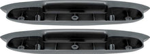 Load image into Gallery viewer, OER Black Armrest Assembly Set For 1957 Chevy Bel Air 2/4 Door Hardtop and Sedan
