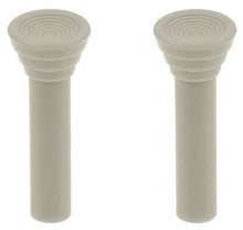 Load image into Gallery viewer, OER Beige Color Keyed Interior Door Lock Knob Set 1961-1966 Nova Impala Truck