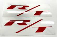 Load image into Gallery viewer, Red Front R/T Grille Emblem Overlay Decal For 2015-2023 Dodge Challenger