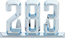 Load image into Gallery viewer, OER 283 Front Fender Emblem For 1965-1967 Bel Air Biscayne Chevelle Impala Nova