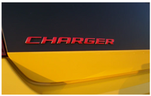 Load image into Gallery viewer, Red Charger Trunk Lettering Overlay Decal For 2006-2014 Dodge Charger