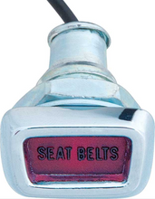 Load image into Gallery viewer, OER Seat Belt Warning Light and Cable For Challenger Charger Dart Cuda Duster