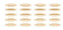 Load image into Gallery viewer, OER 20 Piece Headliner Clip Set 1970-1974 Pontiac Firebird Chevy Camaro