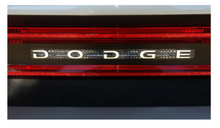 Load image into Gallery viewer, Flat Black "DODGE" Lettering Emblem Overlay Decal For 2008-2014 Dodge Challenger