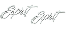 Load image into Gallery viewer, Reproduction Esprit Front Fender Emblem Set For 1976-1976 Pontiac Firebirds