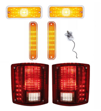 Load image into Gallery viewer, United Pacific Sequential LED Tail/Marker/Park Lamp Set 1973-80 Chevy GMC Truck
