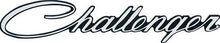 Load image into Gallery viewer, OER 20" x 4" 3 Dimensional Photorealistic Metal Sign With Dodge Challenger Logo