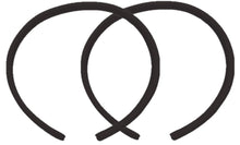 Load image into Gallery viewer, OER Black Door Jamb Windlace Molding Pair For 1961-1972 Buick Chevy Olds Pontiac