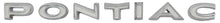 Load image into Gallery viewer, Trunk Lid Letter Emblem Set For 1968 Pontiac Grand Prix Made in the USA