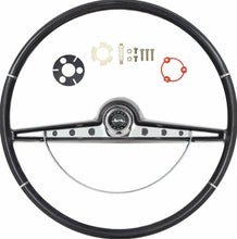 Load image into Gallery viewer, OER Black Steering Wheel Kit 1963 Chevy Impala With SS Emblem