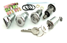 Load image into Gallery viewer, Complete Lock Set With Long Door Cylinders For 1964 Chevy Impala Models