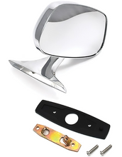 Load image into Gallery viewer, OER Chrome Right Hand Door Mirror With Hardware For 1970-1972 Buick Skylark