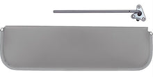 Load image into Gallery viewer, OER Light Gray Sun Visor Set With Brackets For 1947-1953 Chevy & GMC Truck
