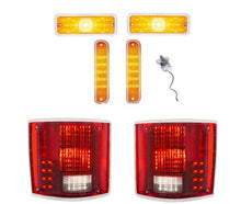 Load image into Gallery viewer, United Pacific Sequential LED Tail/Marker/Park Lamp Set 1973-80 Chevy GMC Truck