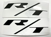 Load image into Gallery viewer, Flat Black Front R/T Grille Emblem Overlay Decal For 2015-2023 Dodge Challenger
