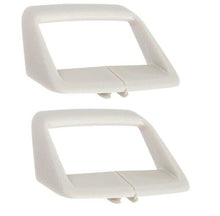 Load image into Gallery viewer, OER White Seat Belt Shoulder Harness Retainer Set For 1974-1980 GM Vehicles