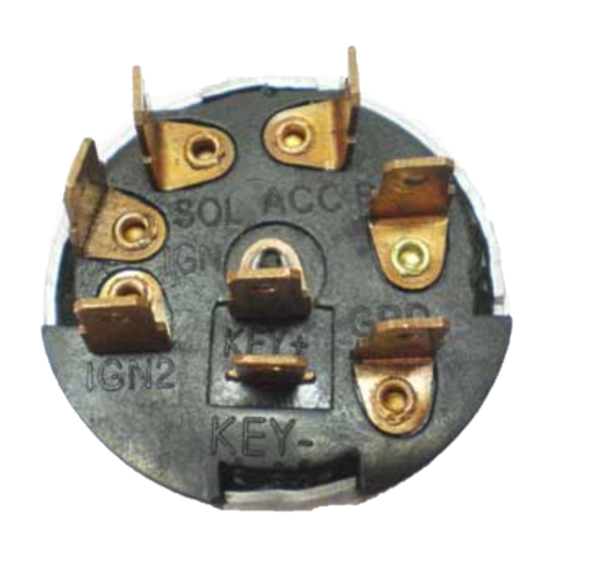 Ignition Switch With Cylinder For 1968 Pontiac GTO LeMans and Tempest