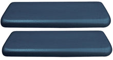 Load image into Gallery viewer, PUI Blue Rear Armrest Pad Set 1965-1967 GTO Lemans Chevelle Nova Cutlass 442