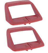 Load image into Gallery viewer, OER Firethorn Red Seat Belt Shoulder Harness Retainer Set For 1974-1980 GM