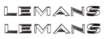 Load image into Gallery viewer, OER Zinc Diecast Quarter Panel Letter Emblem Set For 1965-1966 Pontiac LeMans
