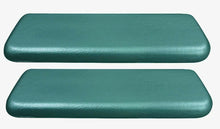 Load image into Gallery viewer, PUI Dark Aqua Rear Armrest Pad Set 1965-67 GTO Lemans Chevelle Nova Cutlass 442