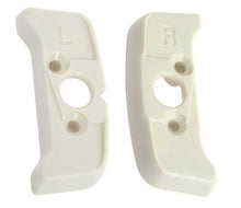Load image into Gallery viewer, OER White Seat Belt Shoulder Guide Escutcheon Set For 1974-1981 GM Vehicles
