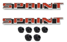Load image into Gallery viewer, Reproduction Sprint Rocker Panel Emblem Set For 1968-1969 Pontiac Firebird