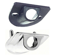 Load image into Gallery viewer, OER Chrome Diecast Trunk Lock Bezel and Gasket For 1970-1973 Chevy Camaro