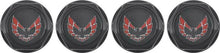 Load image into Gallery viewer, OER Wheel Center Cap Set Gloss Black w/ Early Red Bird Logo 1977-1981 Firebird