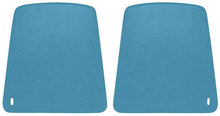 Load image into Gallery viewer, OER Medium Blue Bucket Seat Back Panel Set 1967-70 Pontiac Firebird/Chevy Camaro