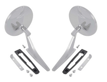 Load image into Gallery viewer, OER Outer Door Mirror Set With Bowtie 1966-1972 Chevy Camaro Nova Impala