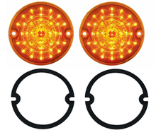 Load image into Gallery viewer, United Pacific LED Parking Lamp Amber Set For 1955-1957 Chevy Pickup Truck