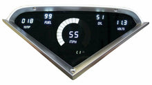 Load image into Gallery viewer, Intellitronix White LED Digital Gauge Cluster Replacement 1955-1959 Chevy Trucks