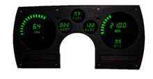 Load image into Gallery viewer, Intellitronix Green LED Digital Gauge Cluster 1982-1990 Chevy Camaro Models
