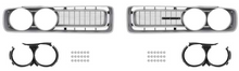 Load image into Gallery viewer, OER Silver Front Grille Set For 1971 Dodge Charger R/T Super Bee Models
