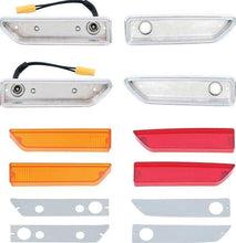 Load image into Gallery viewer, OER 4 Piece Side Marker Lamp Set Front and Rear For 1970-1971 Dodge Challenger