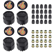 Load image into Gallery viewer, OER Turbo 6 Wheel Center Cap and Hardware Set 1984-1987 Buick Regal GTA