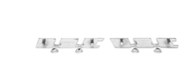 Load image into Gallery viewer, Trim Parts Chrome Zinc Die-Cast 326 Hood Emblem Set For 1967 Pontiac Firebird