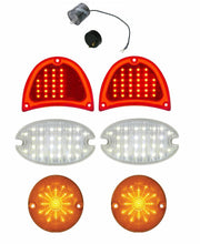 Load image into Gallery viewer, United Pacific LED Sequential Tail/Backup/Turn Light Set 1957 Chevy Bel Air