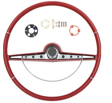 Load image into Gallery viewer, OER Red Steering Wheel Kit 1963 Chevy Impala Bel Air Biscayne