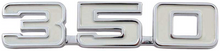 Load image into Gallery viewer, OER Chrome Zinc Diecast 350 Front Fender Emblem Set For 1969 Chevy Camaro Models